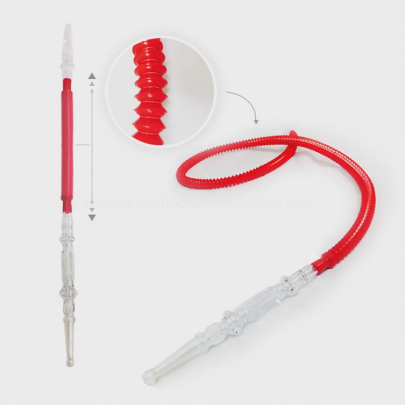 Zebra Smoke Magic Expandable Hookah Hose - Assorted Colors