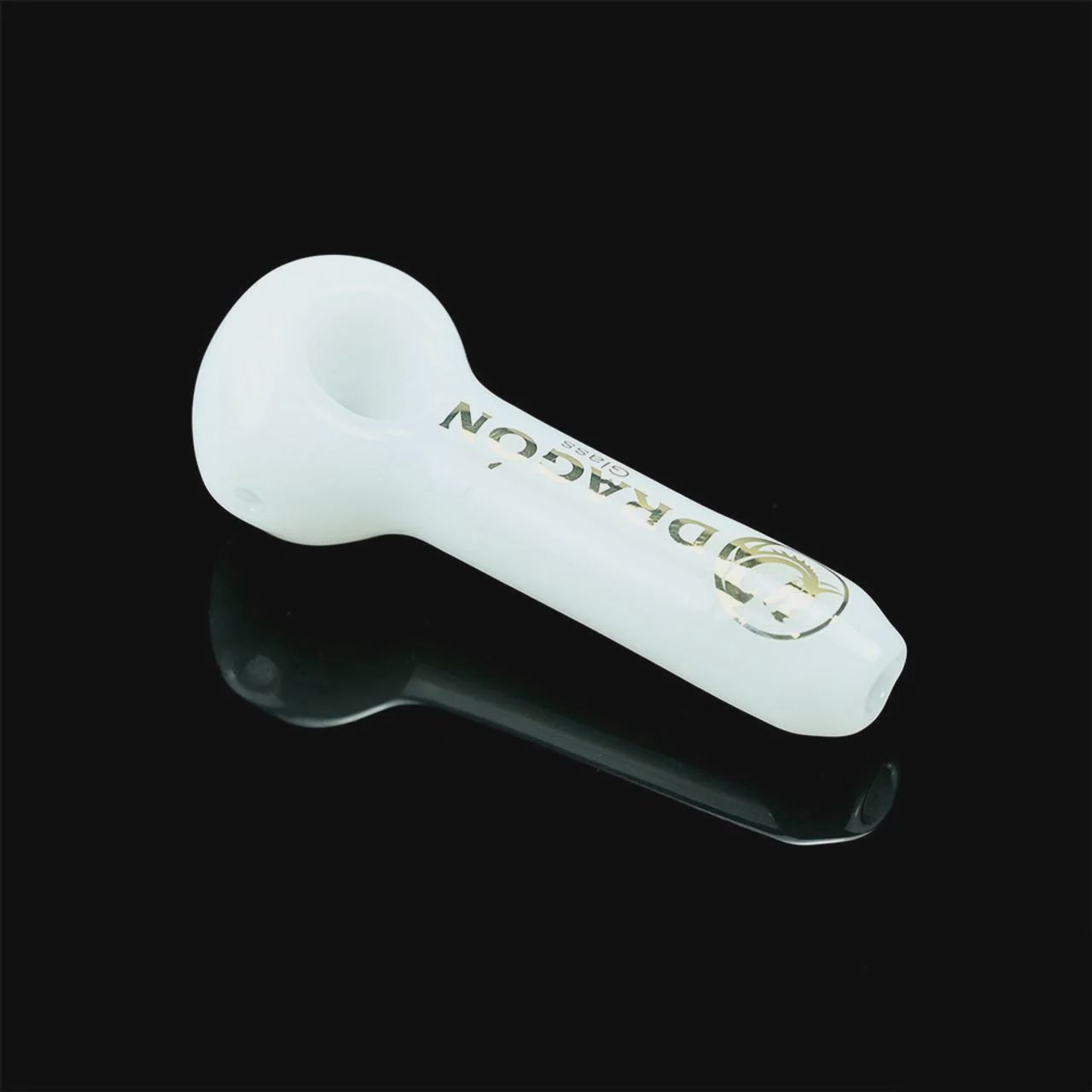 Dragon Glass Hand Pipe Full Slyme Colored Spoon - 45 Grams - 3.5 Inches [DGH-001]