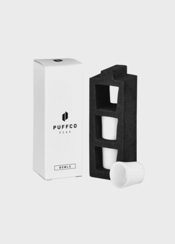 Puffco Peak Ceramic Replacement Bowls 3-Pack