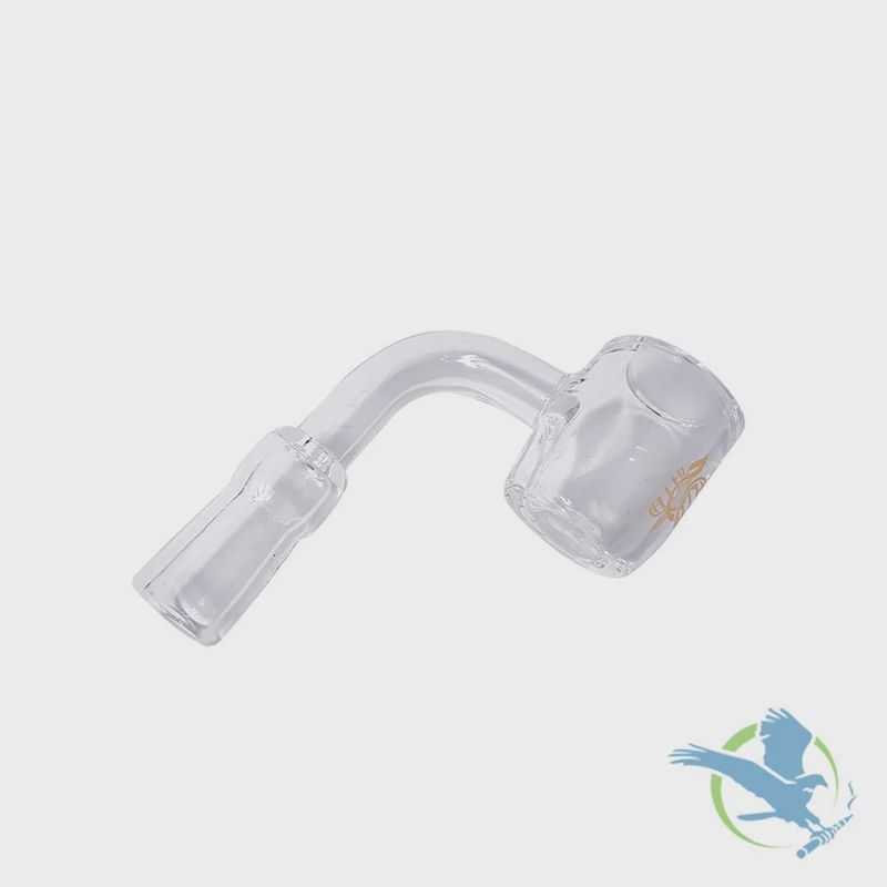 Oath Flat Top Banger Nail With Clear Joint - 14mm - 90 Degree Angle 14 mm Male