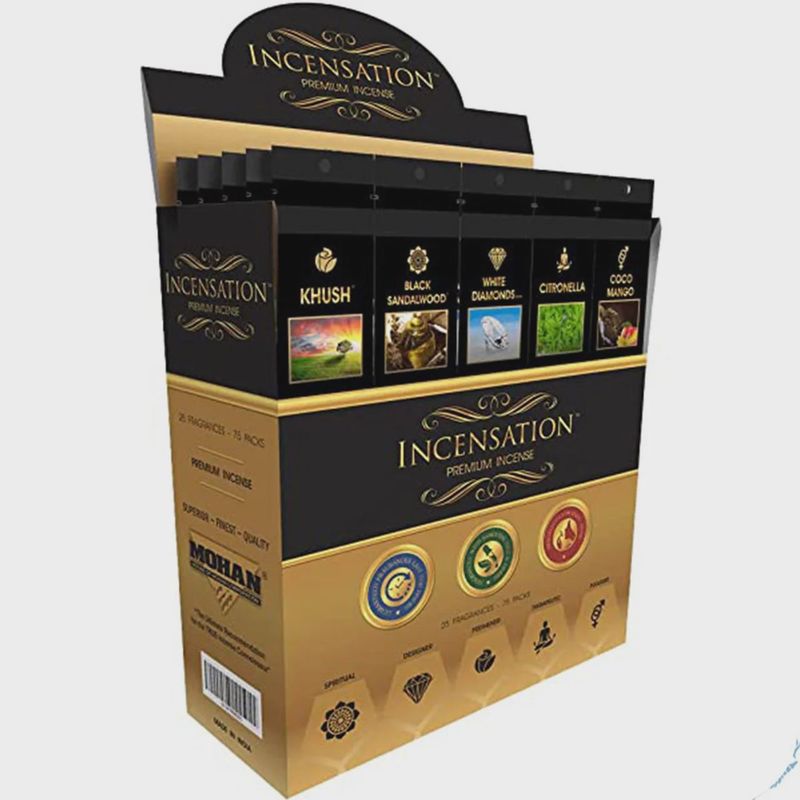 Incensation Premium Incense Sticks - Pack of 12