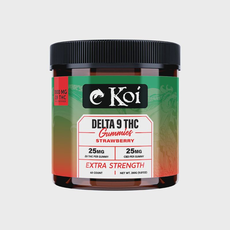 Koi Extra Strength D9 Gummies 500mg