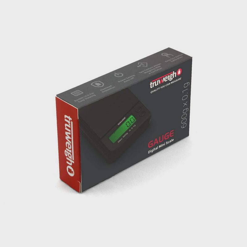 Truweigh Gauge Digital Mini Scale 600g x 0.1g