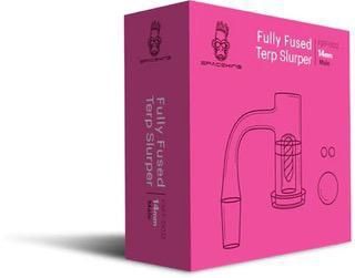 Space King Fully Fused Terp Slurper With Terp Screw Marble &amp; 2 Pearls