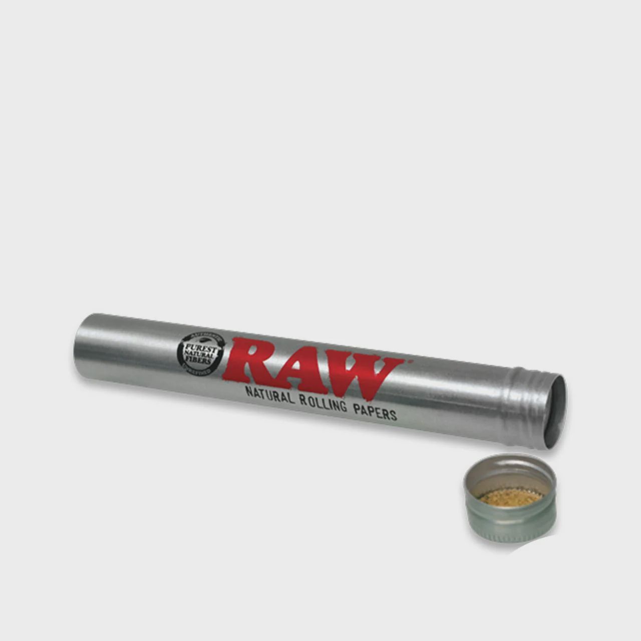 RAW Retro Aluminum Tube With Natural Cork Gasket Lid