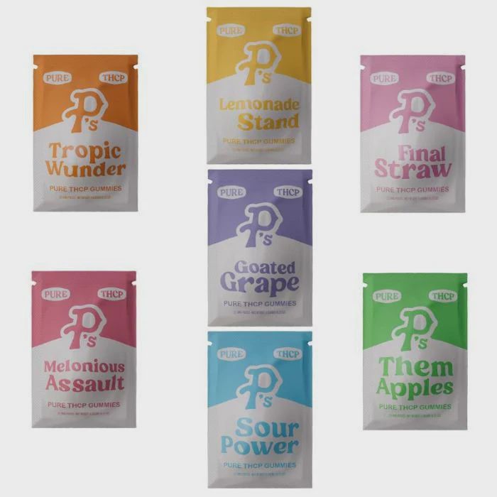 Pushin P&#39;s Pure 8mg THC-P Gummies | 2 Count