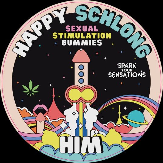 Spark Sensations Happy Schlong D9 His Gummies 2ct