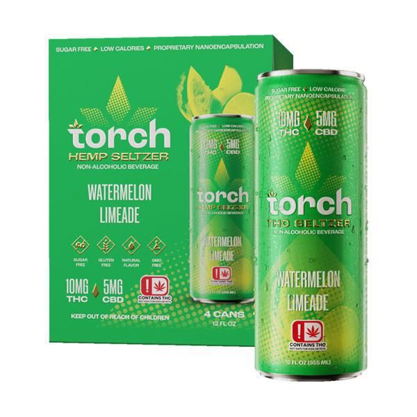 Torch Seltzer &amp; Iced Tea | (15mg) 12oz.