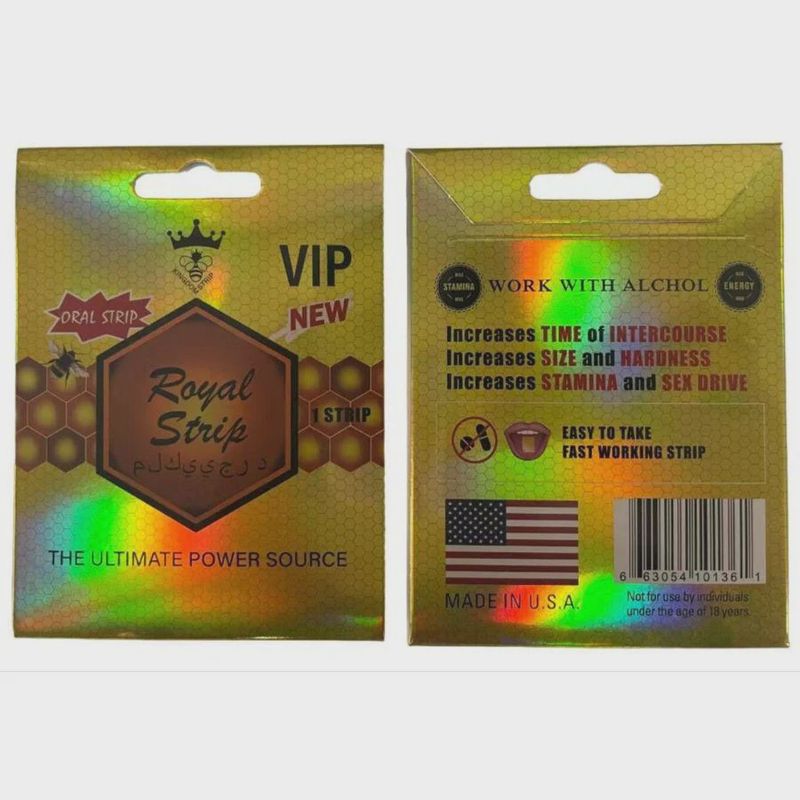 VIP ROYAL HONEY SEXUAL ENHANCEMENT  STRIPS