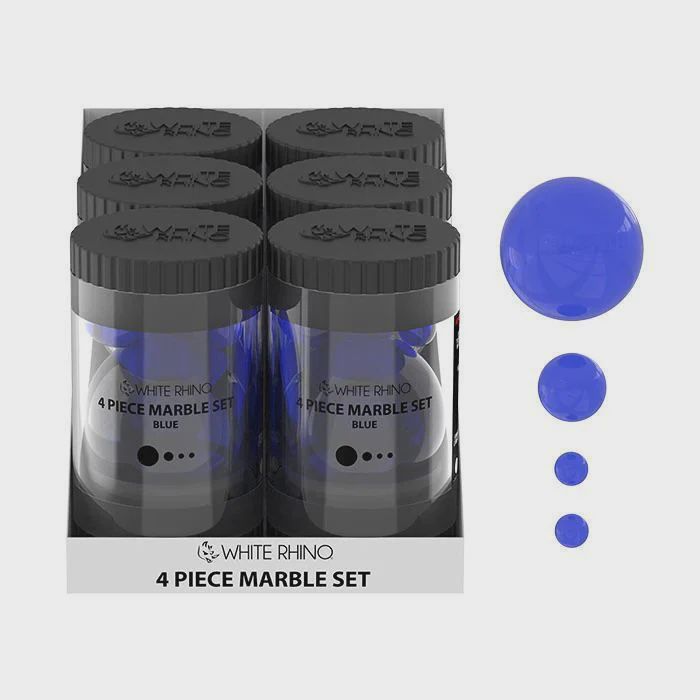 White Rhino Terp Slurper 4 Piece Marble Set