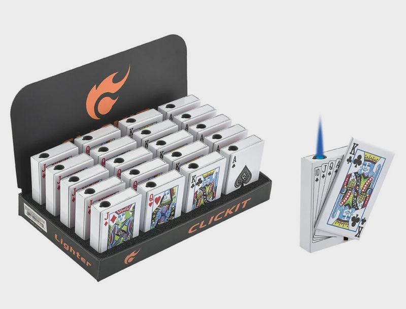 Clickit Card Torch Lighter