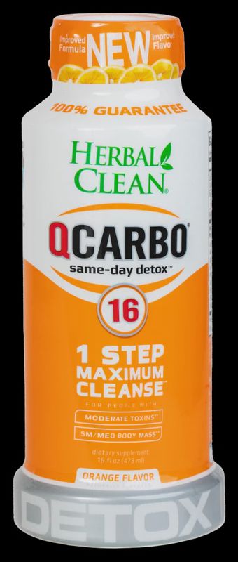 Herbal Clean QCarbo16 Mega Strength 16 fl oz (473 ml)