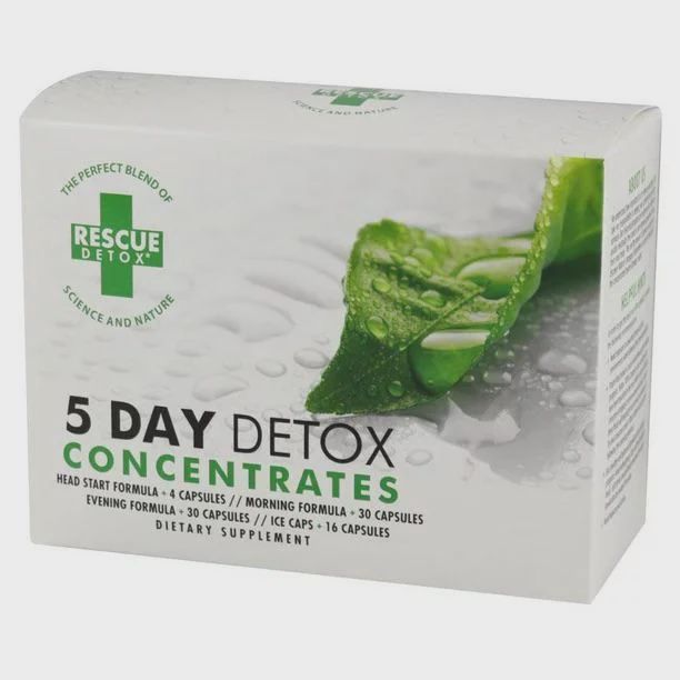 Rescue Detox 5 Day Permanent Detox Capsules Kit