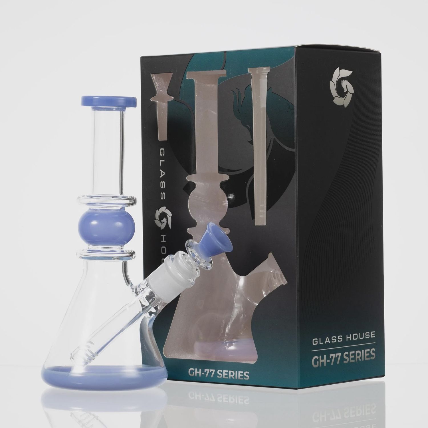 Glass House 8&quot; Legacy Series Mini Straight Shooter Water Pipe