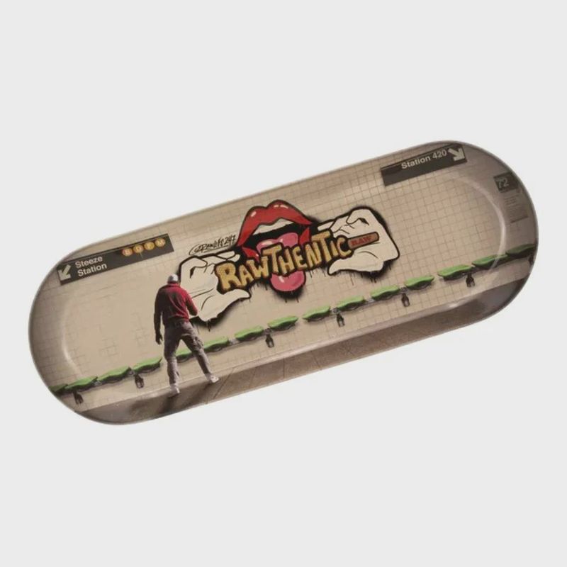 RAW Skate Deck Rolling Tray NY Graffiti
