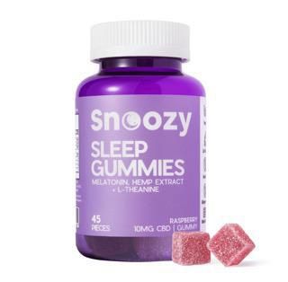 Snoozy Sleep Gummy: Hemp Infused Sleep Gummies CBD &amp; CBN 45 Count