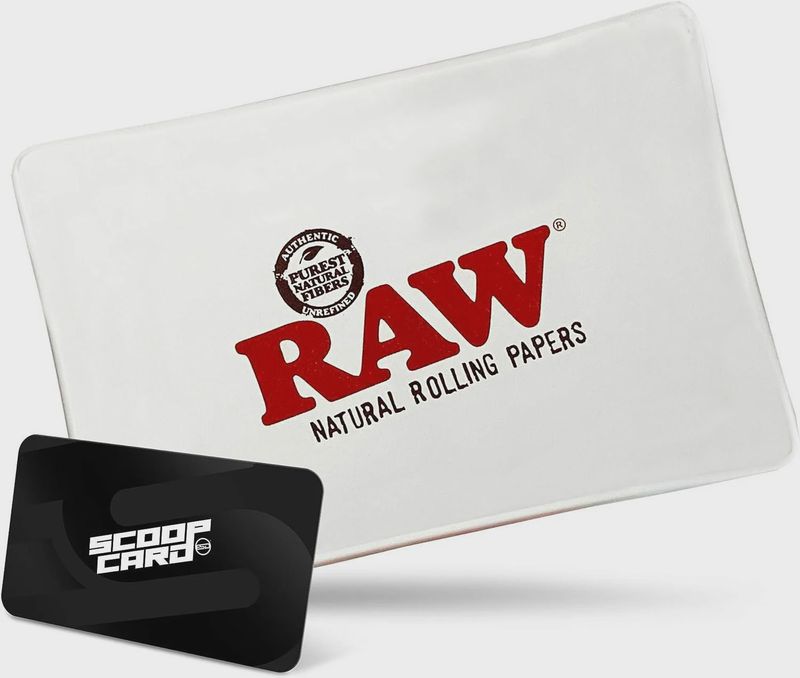 RAW Rolling Tray Glass Star Tray | Size Mini | Shatter Resistant