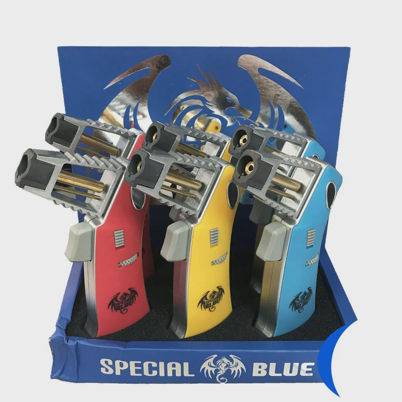 Special Blue The Avenger Mini Butane Gas Torch Lighters - Assorted Colors [TD102]