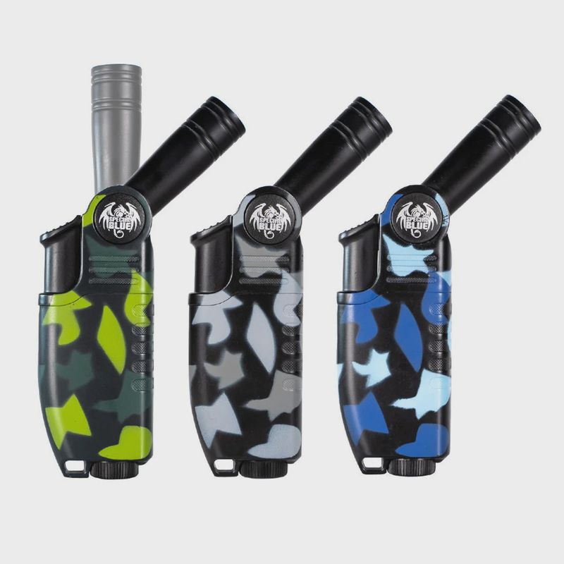 Special Blue Sniper Mini Butane Gas Torch Lighter [TD110M]