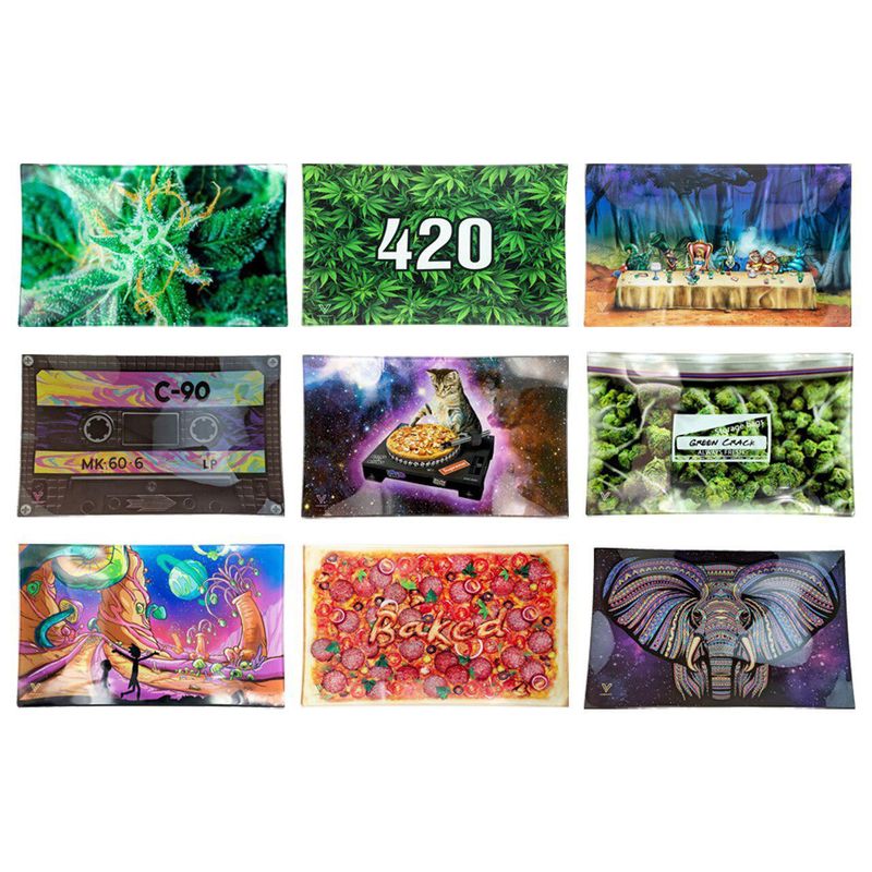 V Syndicate Shatter Resistant Premium Glass Tray - Medium