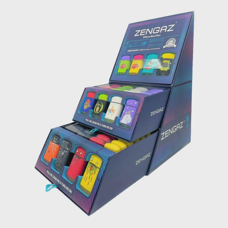 Zengaz Lighters Assorted Colors