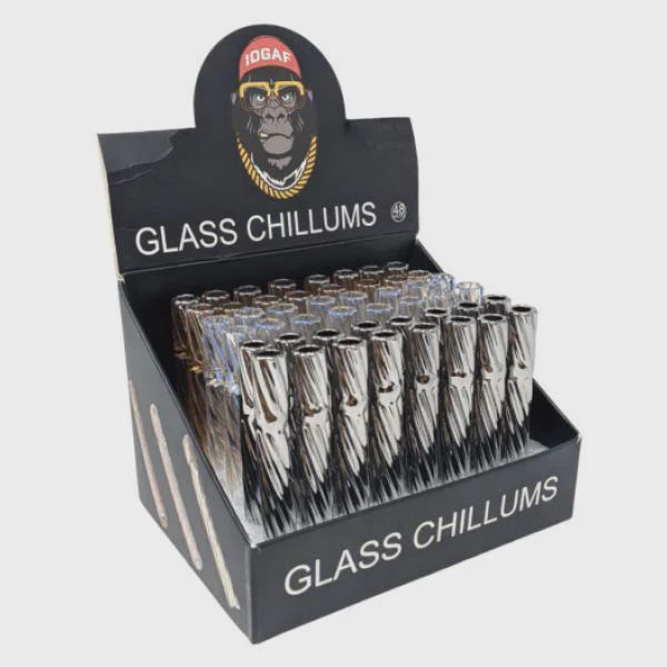 IDGAF Glass Chillum