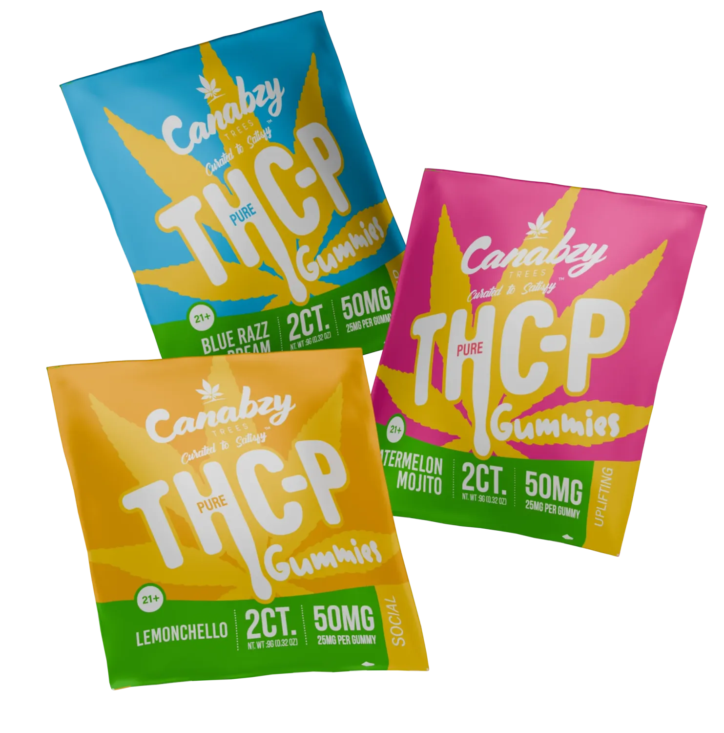 Canabzy CBD-P Gummies 50mg 2ct
