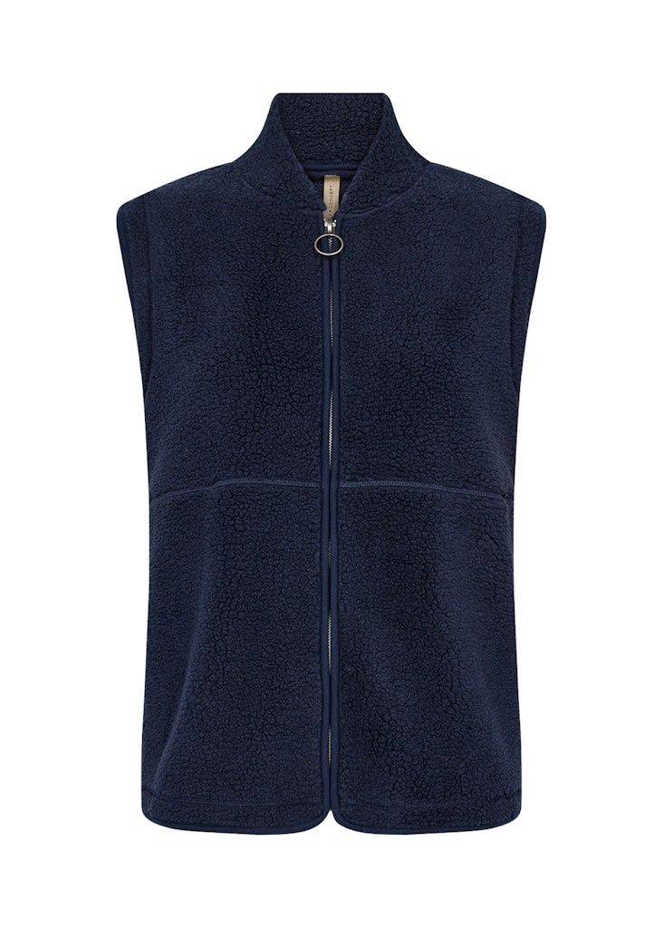 Onyx Waistcoat in Blue Iris