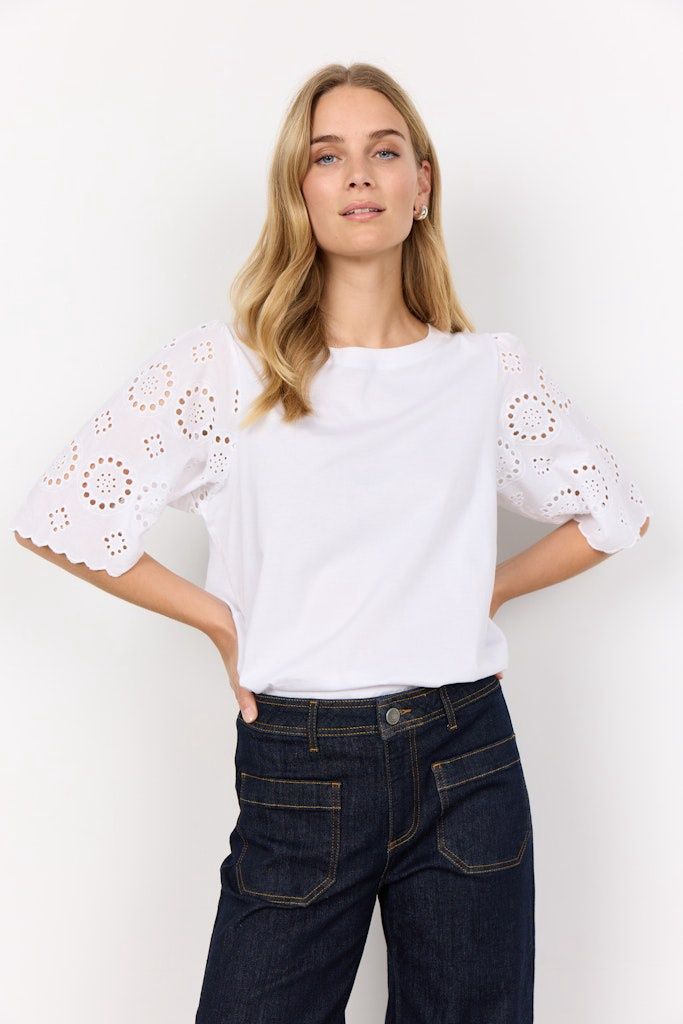Loraine Blouse in White