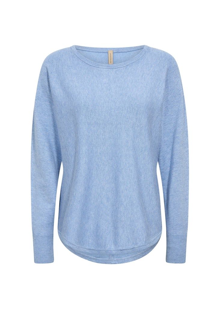 Dollie Pullover in Air Blue Melange