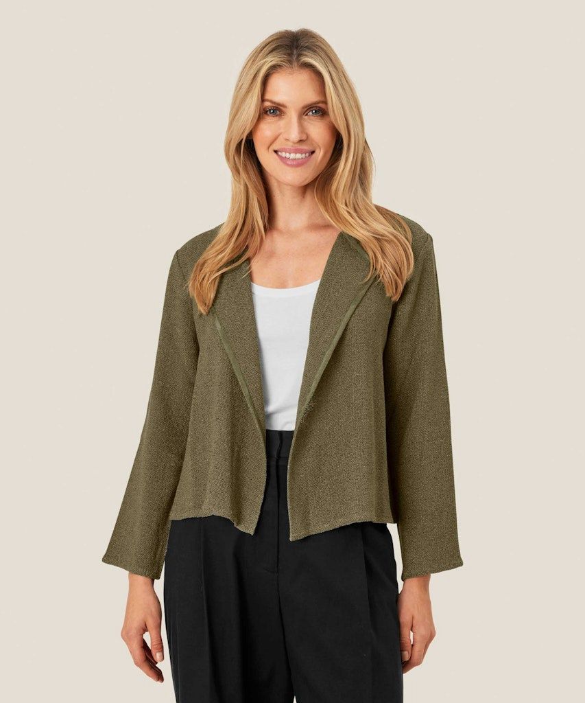 Julitta Jacket in Lichen Green