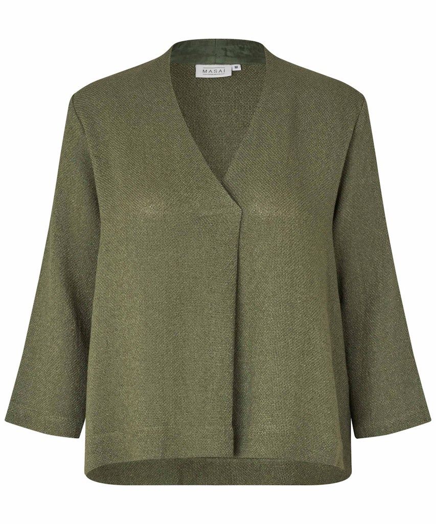 Dalton Top in Lichen Green