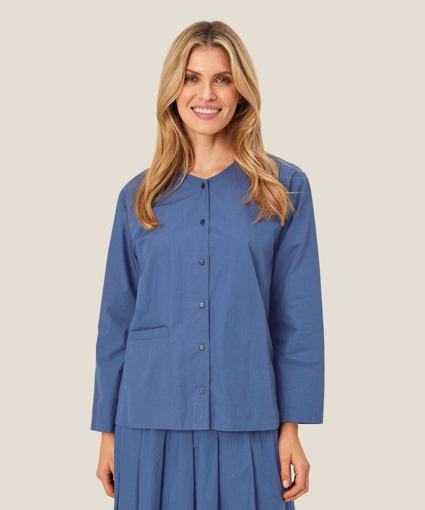 Isabina Shirt in Sargasso Sea