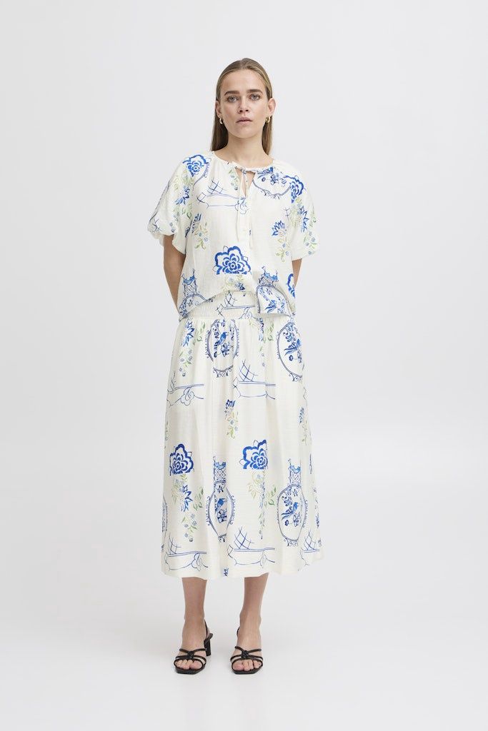 Lucie Skirt in Big Scale Tile