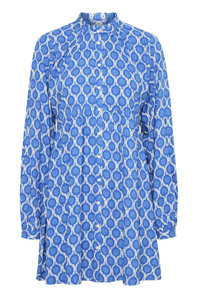 Nasreen Dress in Turkish Sea Tapestry