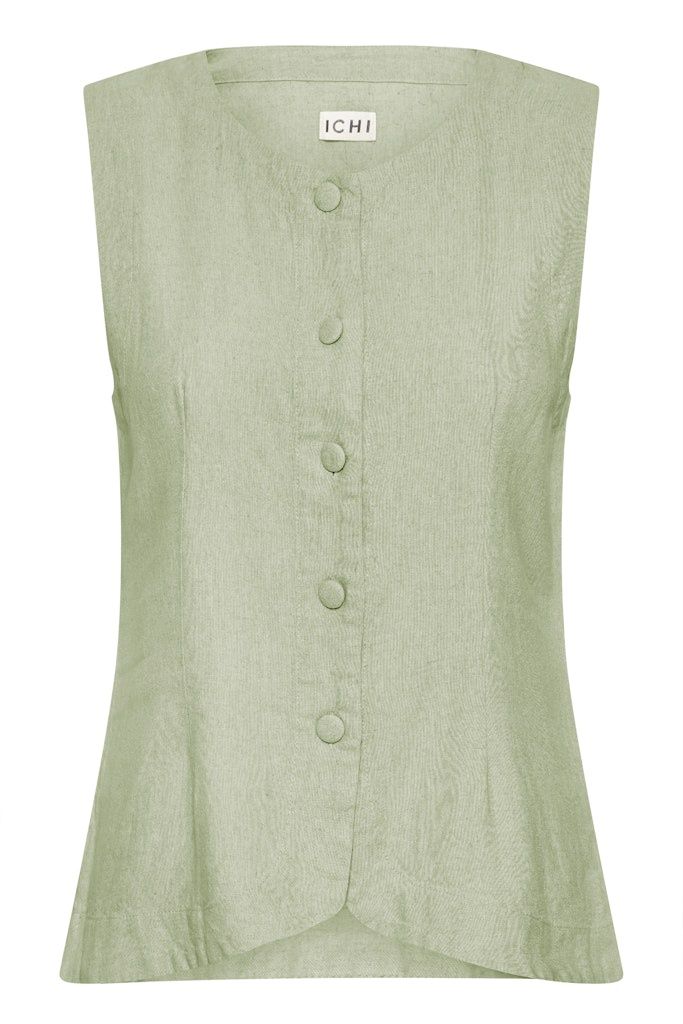 Linno Waistcoat in Tea