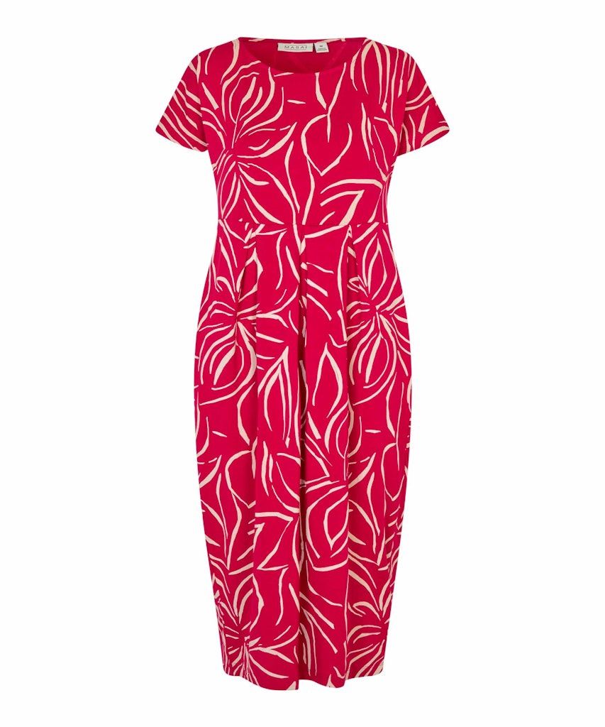 Olnia Dress in Persian Red