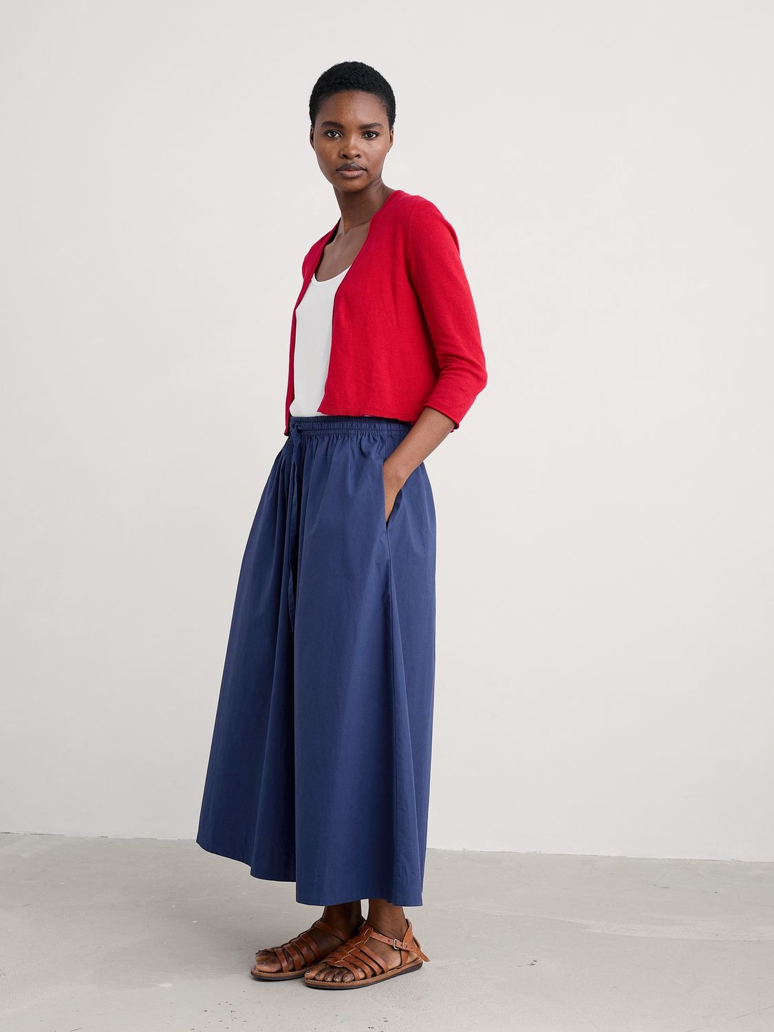 Vanessa Cardigan in Scarlet