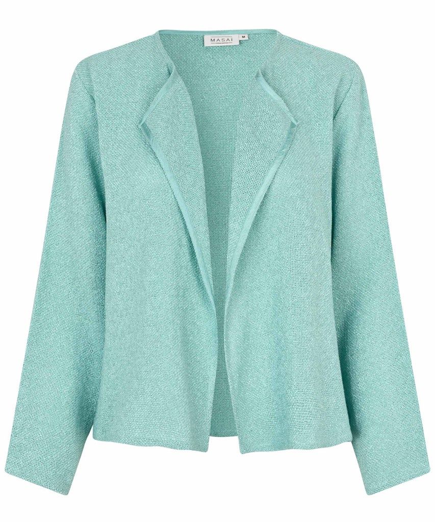 Julitta Jacket in Aqua