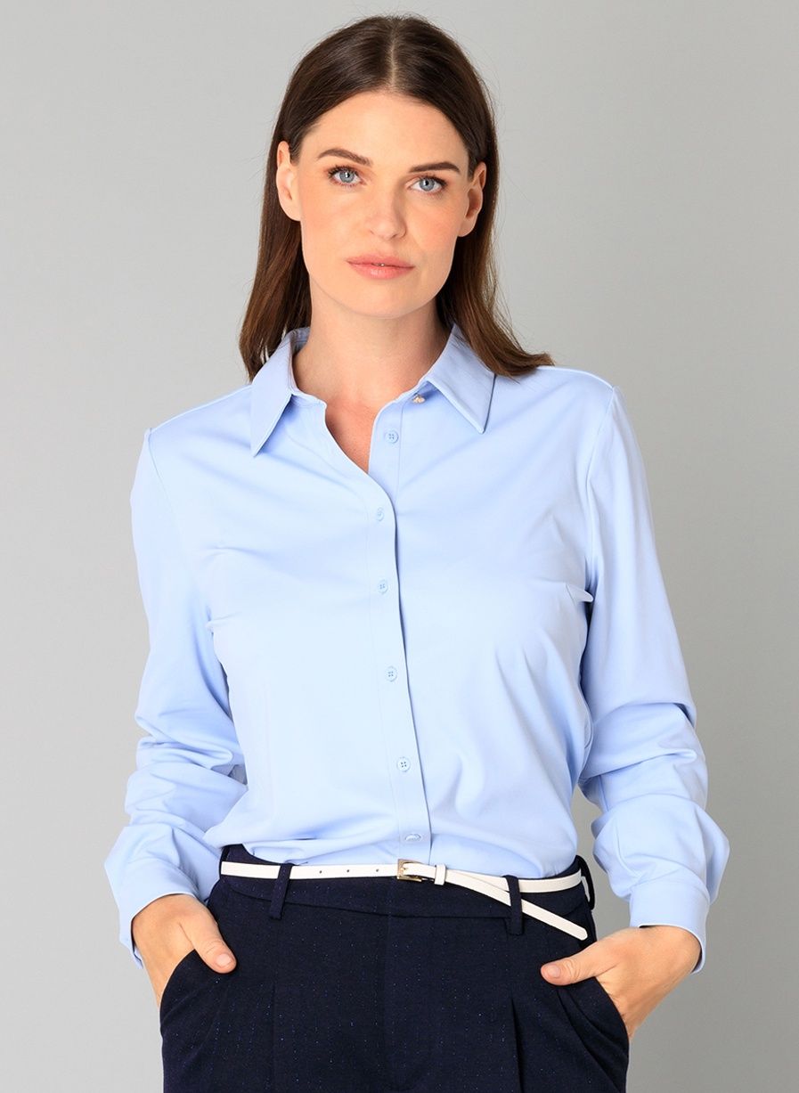 Ofira Essential Top in Soft Blue
