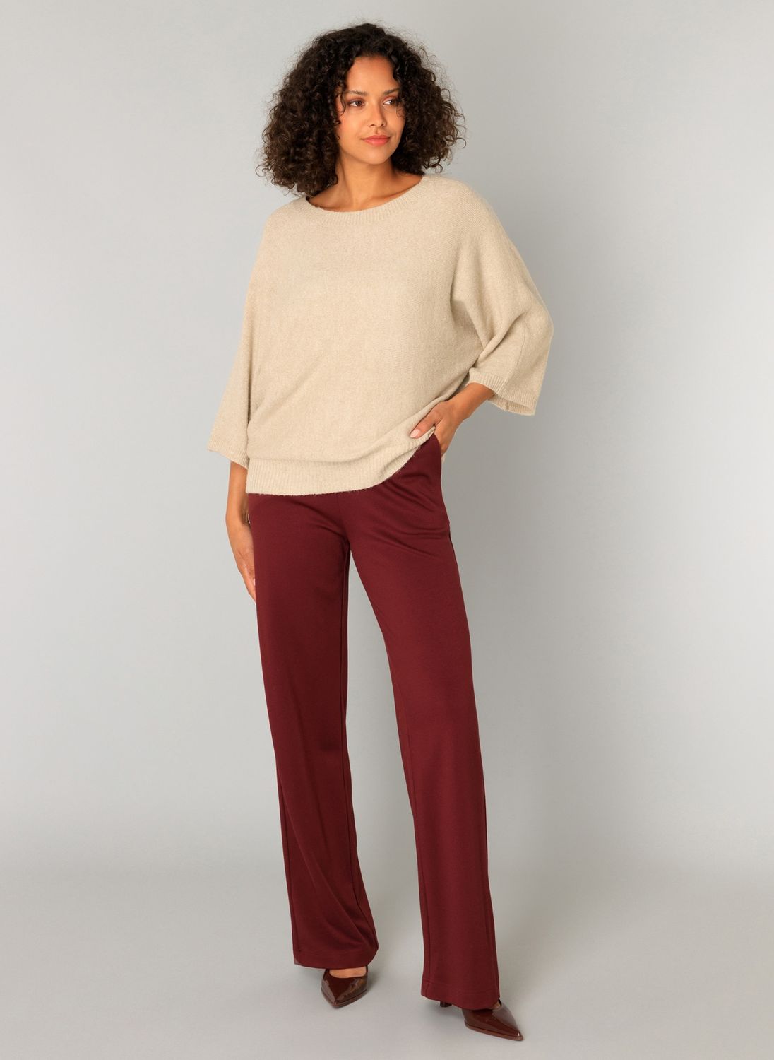 Paloma Essential Pants in Port