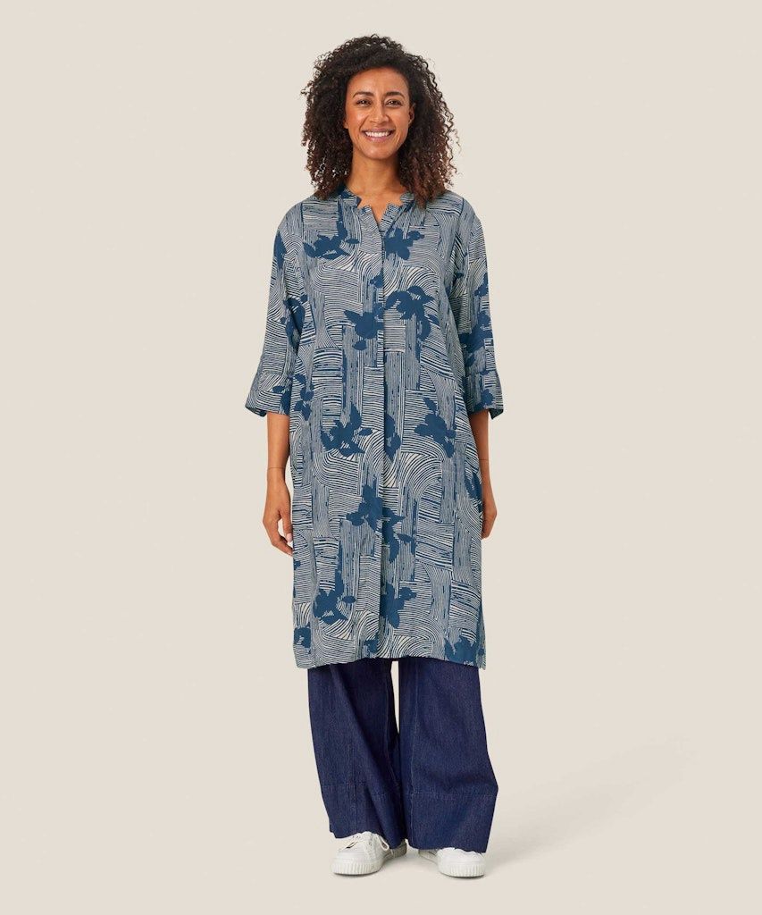 Nimes Dress in Sargasso Sea