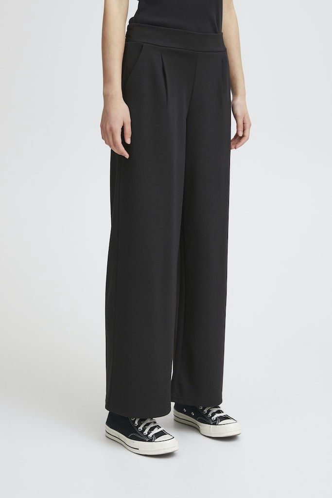 Kate Sus Long Wide Trousers in Black