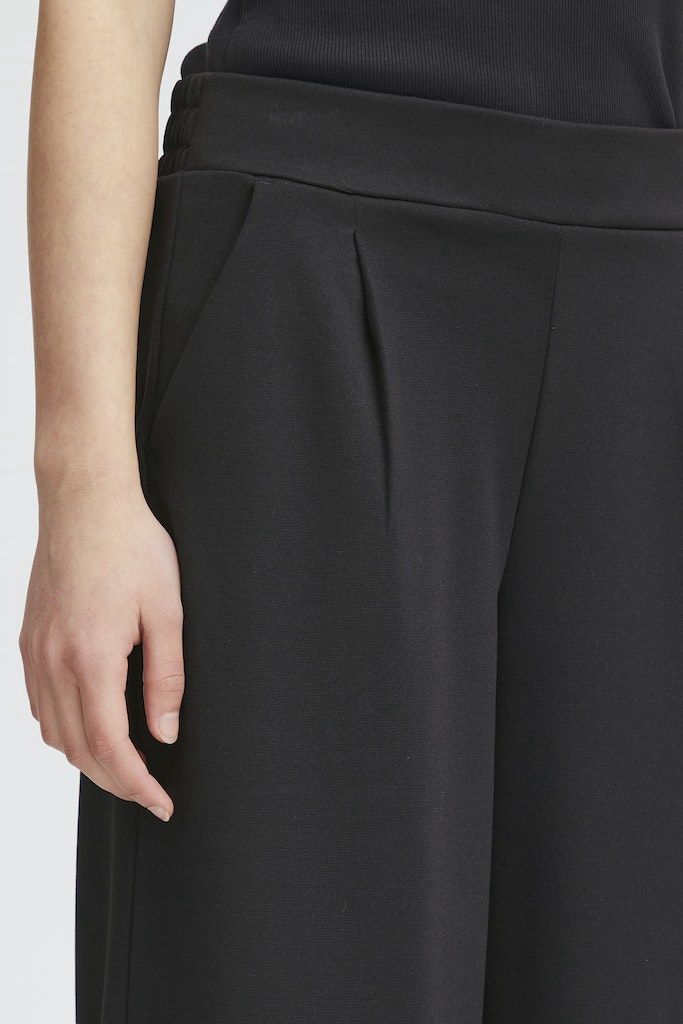 Kate Sus Long Wide Trousers in Black