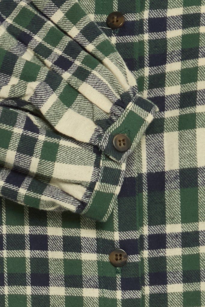 Tamanna Long Sleeve Shirt in Pine Needle Check