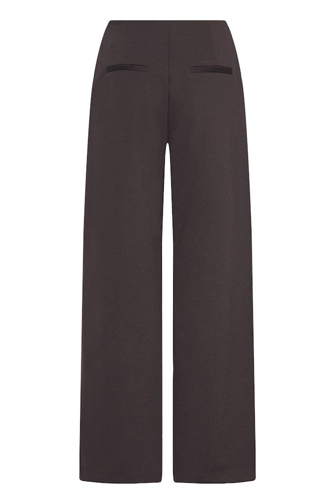 Kate Wide Trousers in Chocolate Torte