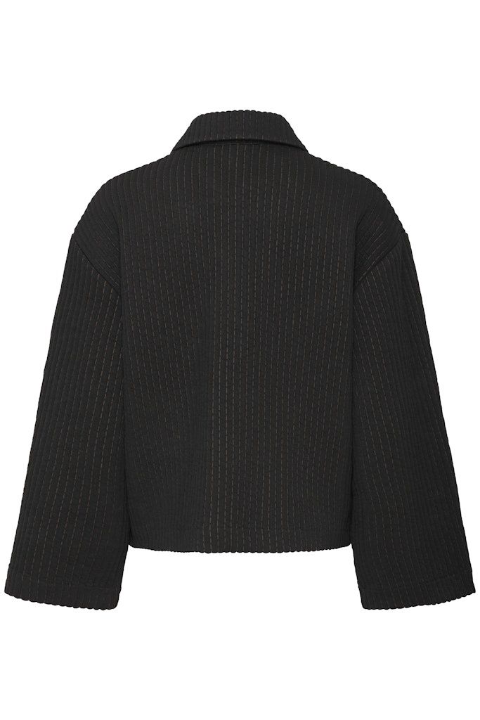 Kate Quilted Jacket in Black