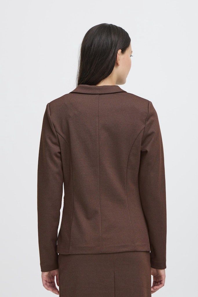 Kate Woolley Blazer in Coffee Bean