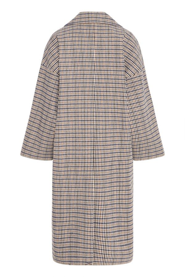 Emmalu Jacket in Dark Navy Multi Check