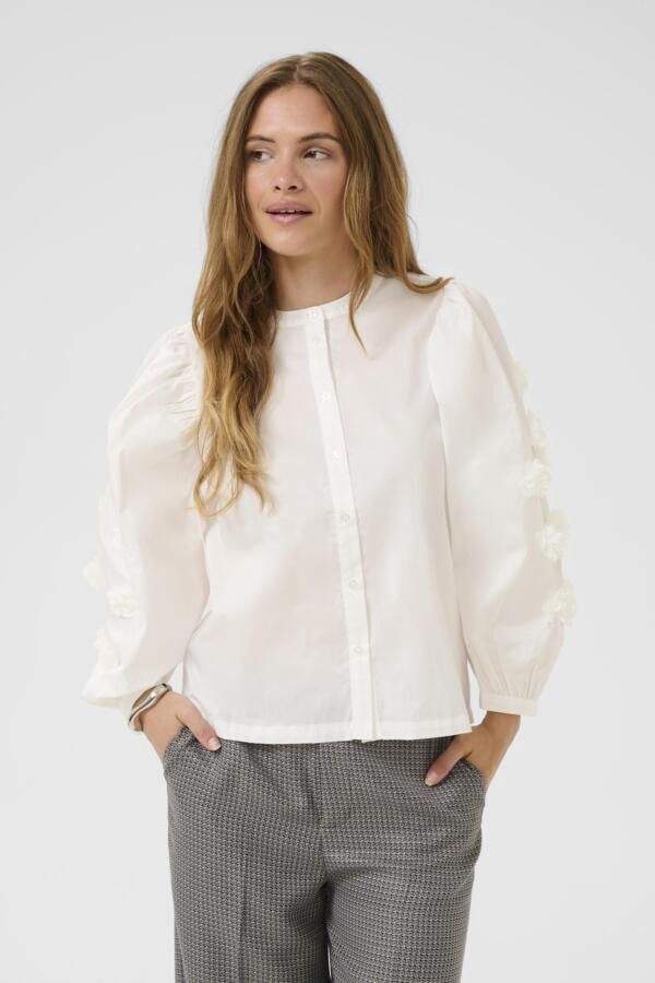 Elna Antoinett Shirt in Spring Gardenia
